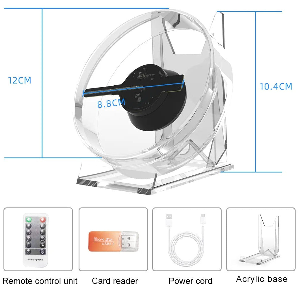 Product with dimensions labeled on a white background