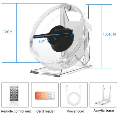 Product with dimensions labeled on a white background